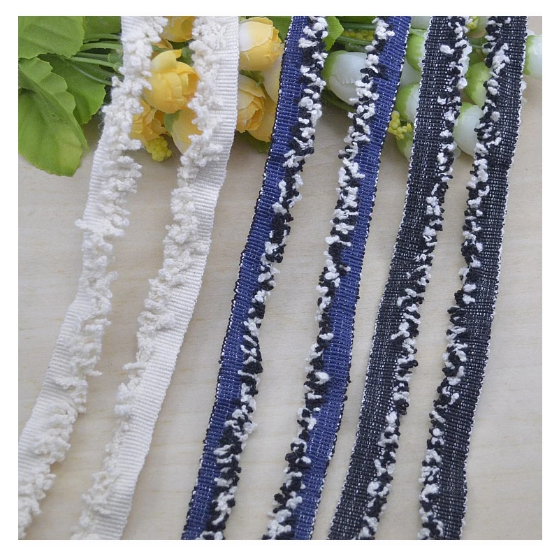 Hot Selling DIY Clothing Lace Trim Home Decoration, Black Blue Beige Fashion Korean Sewing Lace Ribbon
Hot Selling DIY Clothing Lace Trim Home Decoration, Black Blue Beige Fashion Korean Sewing Lace Ribbon