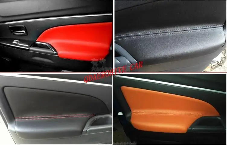 QDAEROHIVE Car Styling door's Armrest handle panel cover decoration Trim leather skin cover for Mitsubishi Outlander new
QDAEROHIVE Car Styling door's Armrest handle panel cover decoration Trim leather skin cover for Mitsubishi Outlander new