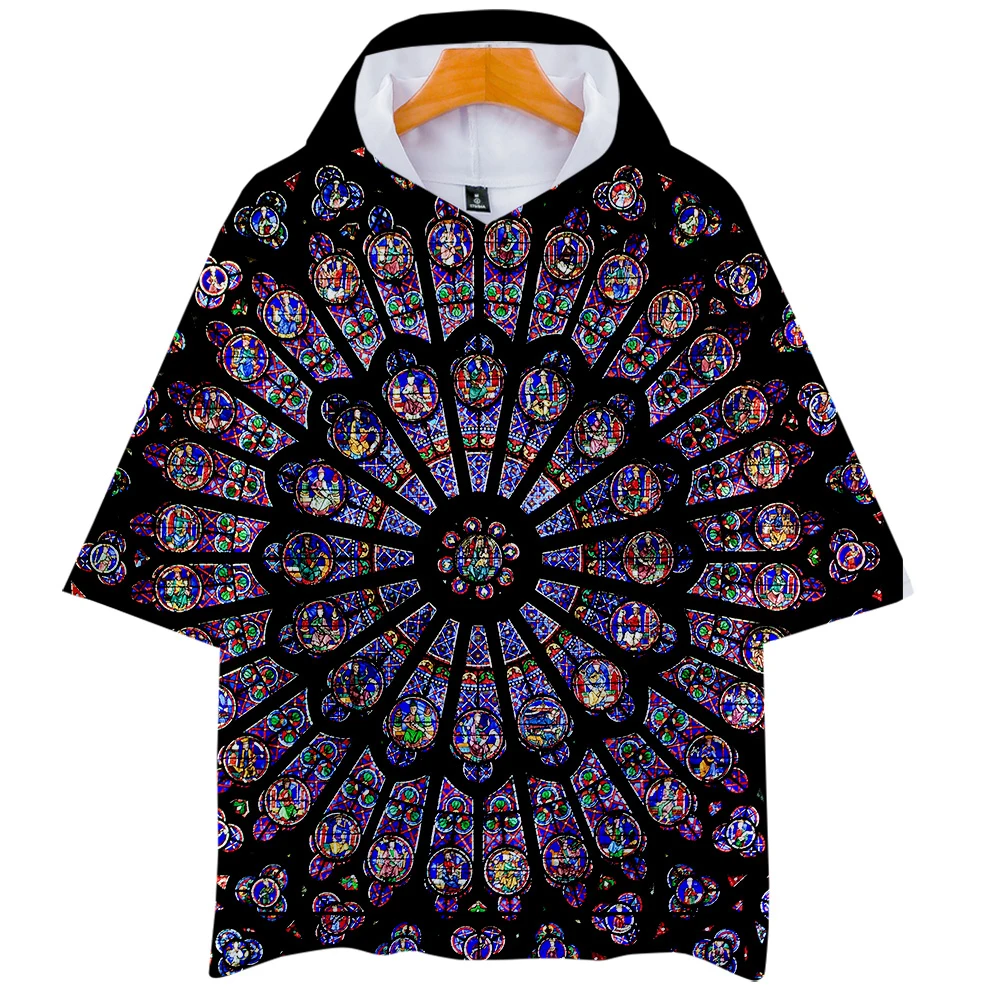 2019 NEW popular Notre Dame de Paris short-sleeved hoodie women's men's summer Kpop fashion trend short sleeve sweatshirt
2019 NEW popular Notre Dame de Paris short-sleeved hoodie women's men's summer Kpop fashion trend short sleeve sweatshirt