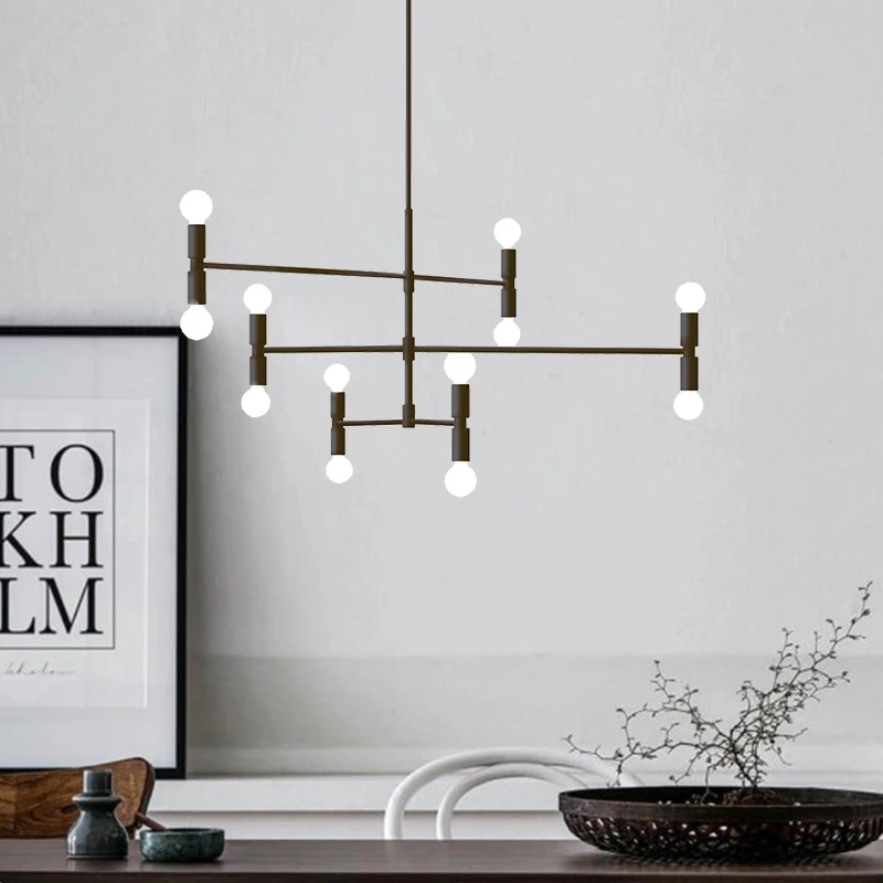 Nordic Modern LED chandelier lighting rotatable adjustable gold hanging light Pendant lamp for dinning living room foyer
Nordic Modern LED chandelier lighting rotatable adjustable gold hanging light Pendant lamp for dinning living room foyer