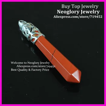 10PCS Natural Red Stone Gems Stone Wand Pendulum Pendant prism Divination Point Healing Chakra Reiki Pendant Pendulum 60mmX10mm
10PCS Natural Red Stone Gems Stone Wand Pendulum Pendant prism Divination Point Healing Chakra Reiki Pendant Pendulum 60mmX10mm
