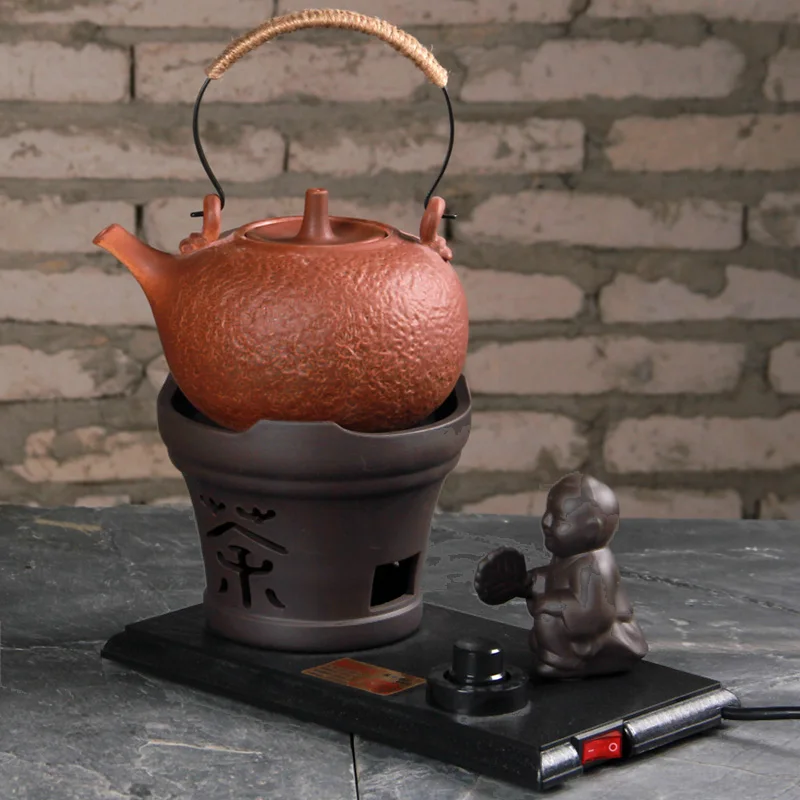 550w 920ml Ceramic Electric Kettle Tea Pot Electric ceramic heaters Purple sand Anti-burst stainless steel Tray 27x14x14cm
550w 920ml Ceramic Electric Kettle Tea Pot Electric ceramic heaters Purple sand Anti-burst stainless steel Tray 27x14x14cm