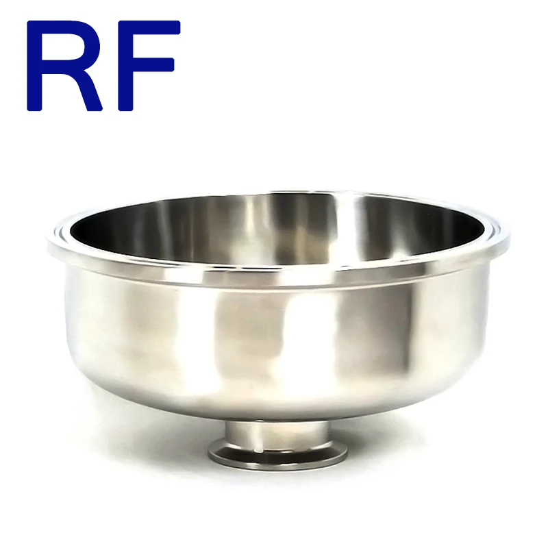 RF 3 "x 1 5" тройной зажим чаша редуктор полушарие SS304 санитарная нержавеющая