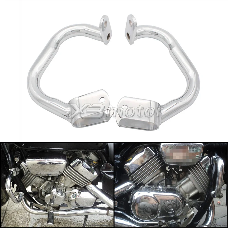 Motorcycle Chrome Crash Bars Engine Guard Rail Motor Fence Bumper Front Side Protector For Honda Magna VF 750 VF750 1994-2015
Motorcycle Chrome Crash Bars Engine Guard Rail Motor Fence Bumper Front Side Protector For Honda Magna VF 750 VF750 1994-2015
