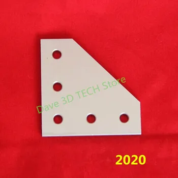 10pcs 3D Printer anodized 90 Degree Joining Plate with 5 holes for Openbuilds CNC V-Slot 2020 3030 4040 Aluminum profiles
10pcs 3D Printer anodized 90 Degree Joining Plate with 5 holes for Openbuilds CNC V-Slot 2020 3030 4040 Aluminum profiles