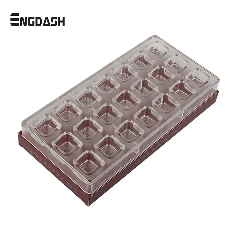 ENGDASH 1pc Square Chocolate Mold Homemade Diamond Chocolate DIY Pastry Tools Polycarbonate Chocolate Moulds Plastic New
ENGDASH 1pc Square Chocolate Mold Homemade Diamond Chocolate DIY Pastry Tools Polycarbonate Chocolate Moulds Plastic New