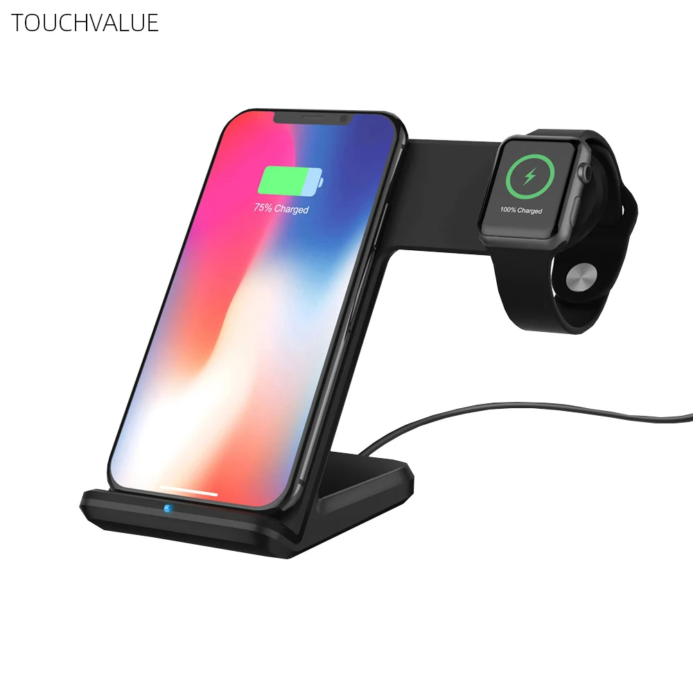 Wireless Charger Dock For iwatch For iPhone X Charger Stand For Samsung Galaxy S9 S9+ Note 9 S8 S8+ Note 8
Wireless Charger Dock For iwatch For iPhone X Charger Stand For Samsung Galaxy S9 S9+ Note 9 S8 S8+ Note 8