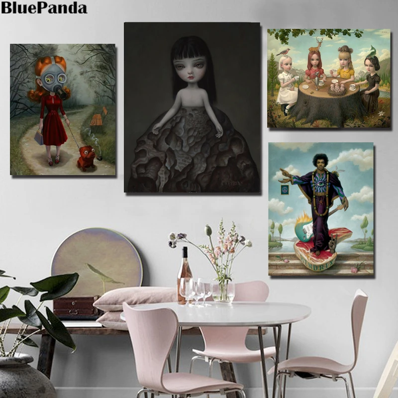 Mark Ryden Guitar Gods And The Girls Canvas Prints Picture Modular Paintings For Living Room Poster On The Wall Home Decoration
Mark Ryden Guitar Gods And The Girls Canvas Prints Picture Modular Paintings For Living Room Poster On The Wall Home Decoration