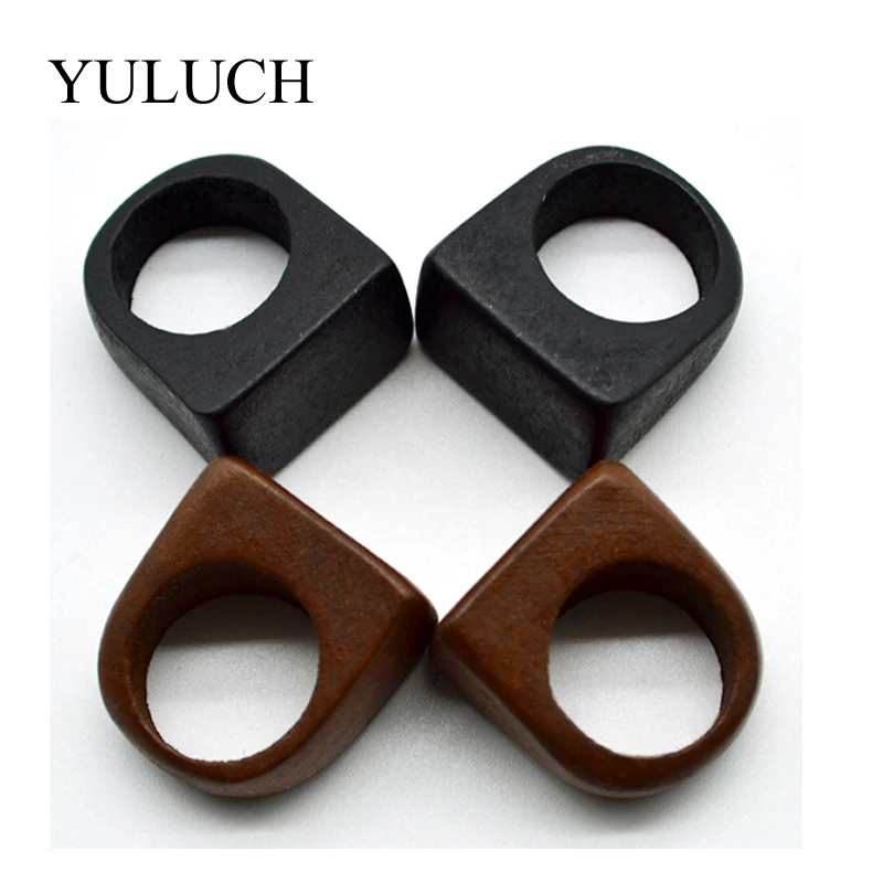 YULUCH NEW Hot Sale Trend Original Natural Wood Rings Handmade Rings for Women Fashion Jewelry Retro Black And Brown Rings
YULUCH NEW Hot Sale Trend Original Natural Wood Rings Handmade Rings for Women Fashion Jewelry Retro Black And Brown Rings