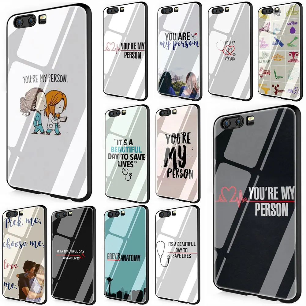 Greys Anatomy You're My Person Tempered Glass Cover Case for Huawei P10 P20 P30 Mate 20 Honor 9 10 Lite Pro 7A 8X P Smart
Greys Anatomy You're My Person Tempered Glass Cover Case for Huawei P10 P20 P30 Mate 20 Honor 9 10 Lite Pro 7A 8X P Smart