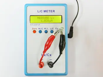 NEW LC200A Inductance Inductor Capacitance Capacitor L/C Multimeter Meter Tester
NEW LC200A Inductance Inductor Capacitance Capacitor L/C Multimeter Meter Tester