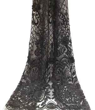 New Style French Net Lace Fabric 3D Flower African Tulle Mesh Lace Fabric Trim Beads With Sequins For Wedding Dress T31321
New Style French Net Lace Fabric 3D Flower African Tulle Mesh Lace Fabric Trim Beads With Sequins For Wedding Dress T31321