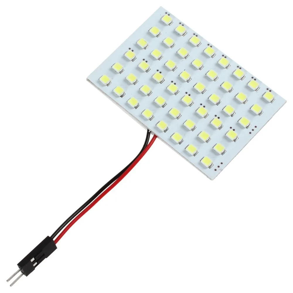 Hot Hot Sale! 4W 3 Adapters 48 SMD 3528 LED Reading Panel Pure White Car Interior Dome Light
Hot Hot Sale! 4W 3 Adapters 48 SMD 3528 LED Reading Panel Pure White Car Interior Dome Light