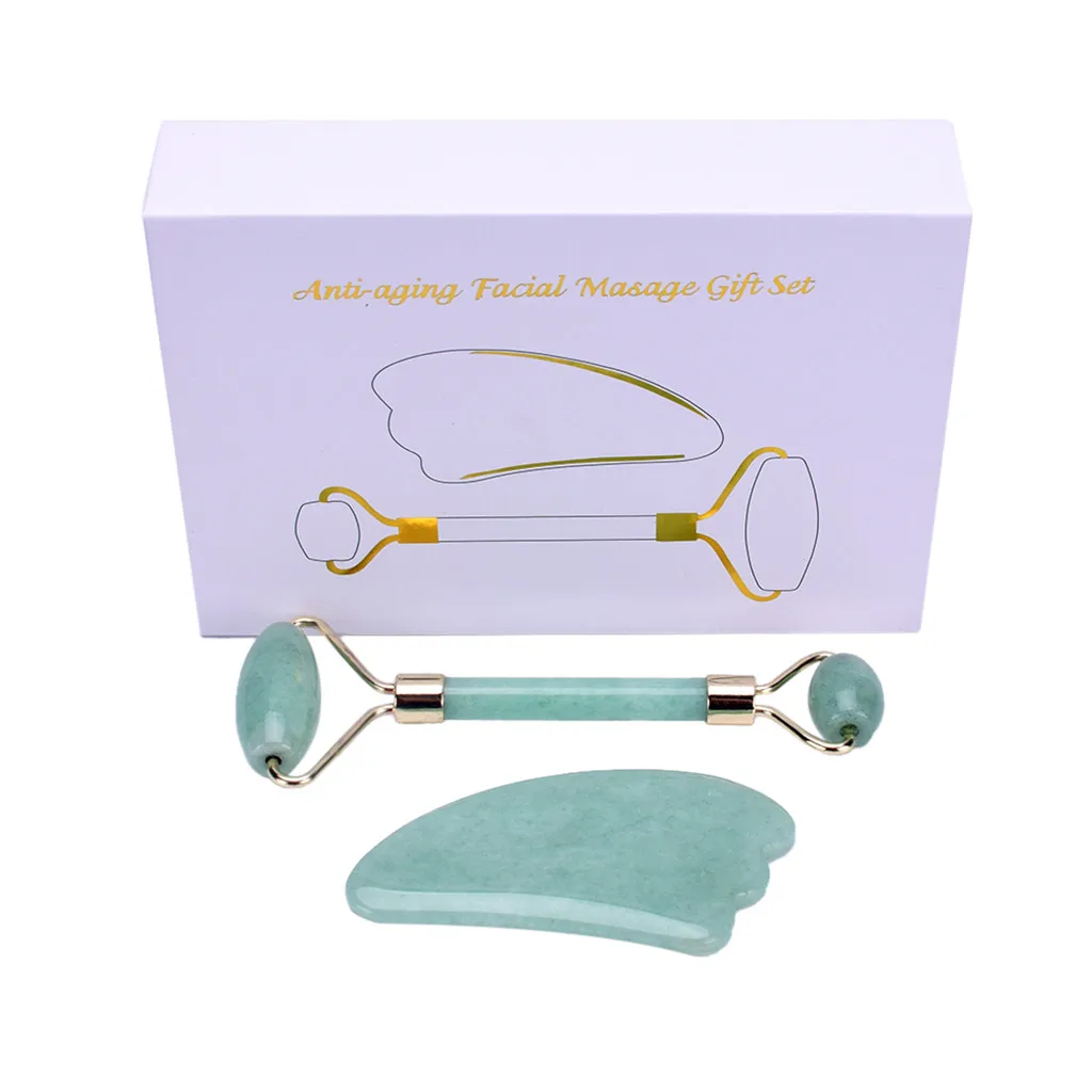 Natural Jade Guasha Facial Massage Jade Roller Face Body Massager Beauty Tool #25
Natural Jade Guasha Facial Massage Jade Roller Face Body Massager Beauty Tool #25