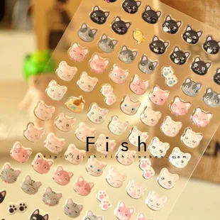 1 pcs Scrapbooking Stickers Kawaii 3D Crystal Deco Cat Planner stickers/Decoration label office supplies
1 pcs Scrapbooking Stickers Kawaii 3D Crystal Deco Cat Planner stickers/Decoration label office supplies