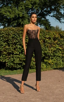 2019 Summer Black Bodysuit Female Body Hot Sexy Women Spaghetti Strap Jumpsuit Overalls Bandage Streetwear
2019 Summer Black Bodysuit Female Body Hot Sexy Women Spaghetti Strap Jumpsuit Overalls Bandage Streetwear