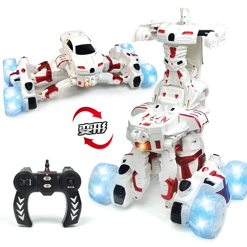 RC Car Electric Transformation Robots Deformation Car Remote Control Stunt Robots Rechargeable Sports Car Toys For Children
RC Car Electric Transformation Robots Deformation Car Remote Control Stunt Robots Rechargeable Sports Car Toys For Children