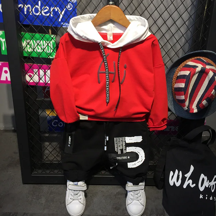 Spring/autumn Children's Clothing Sets baby Boy's 2piece suit set sport suit sets tracksuits hoody jackets +pants boys set 2-6Yr
Spring/autumn Children's Clothing Sets baby Boy's 2piece suit set sport suit sets tracksuits hoody jackets +pants boys set 2-6Yr