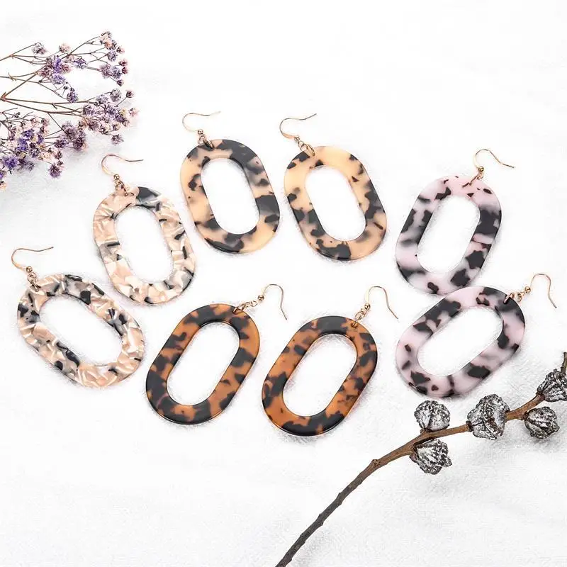 Bohemian Geometric Oval Large Stud Earrings Acetate Plate Fashion Simple Stud Ear Temperament Personality New Woman Stud Earring
Bohemian Geometric Oval Large Stud Earrings Acetate Plate Fashion Simple Stud Ear Temperament Personality New Woman Stud Earring