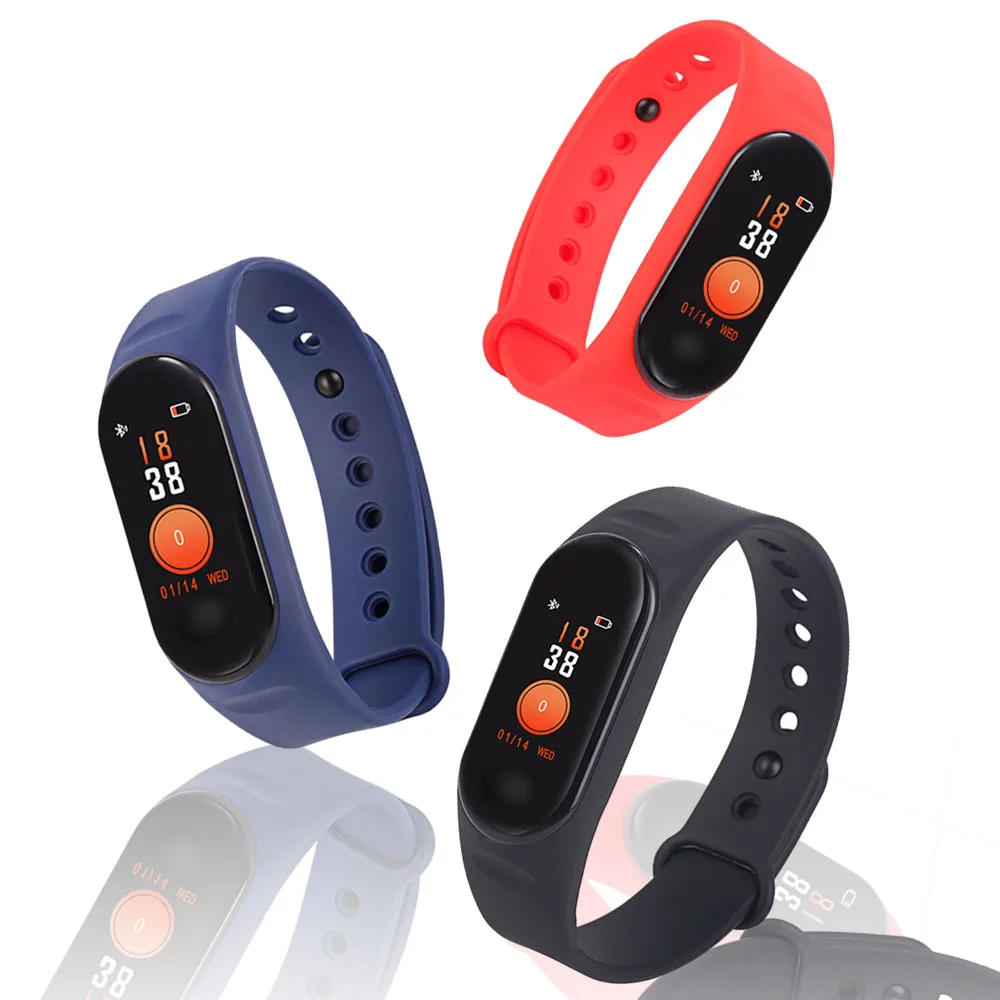M3 Bluetooth Smart Wristband Watch Heart Rate Monitor Blood Pressure Sports Fitness Tracker for Android IOS Pedometer Bracelet
M3 Bluetooth Smart Wristband Watch Heart Rate Monitor Blood Pressure Sports Fitness Tracker for Android IOS Pedometer Bracelet