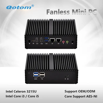 Qotom-Q400S-S08 Industrial Qotom Mini PC with WiFi Dual Core 2 Ethernet NIC LAN Celeron Core i3/i5 Processor Thin Client
Qotom-Q400S-S08 Industrial Qotom Mini PC with WiFi Dual Core 2 Ethernet NIC LAN Celeron Core i3/i5 Processor Thin Client