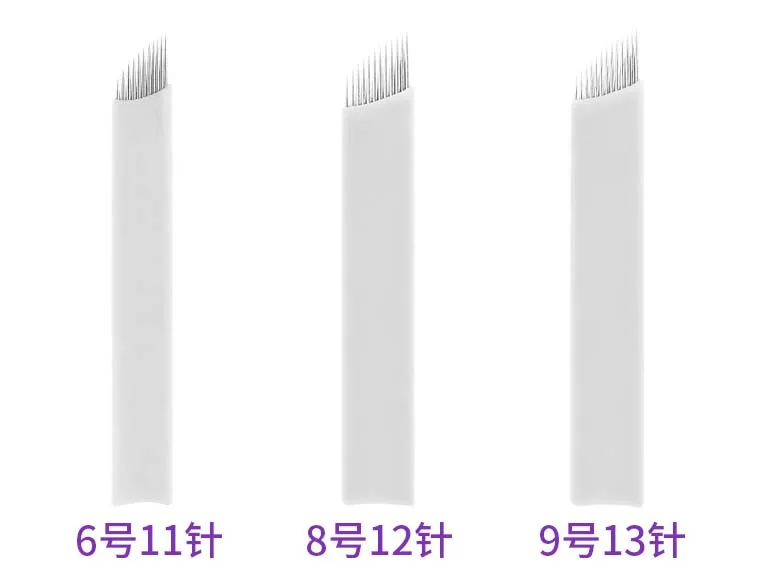 10pcs/set Microneedles Eyebrow Tatoo Embroidery Pin Tattoo Accesories Manual Semipermanent Makeup Needle Blade Direct Selling
10pcs/set Microneedles Eyebrow Tatoo Embroidery Pin Tattoo Accesories Manual Semipermanent Makeup Needle Blade Direct Selling
