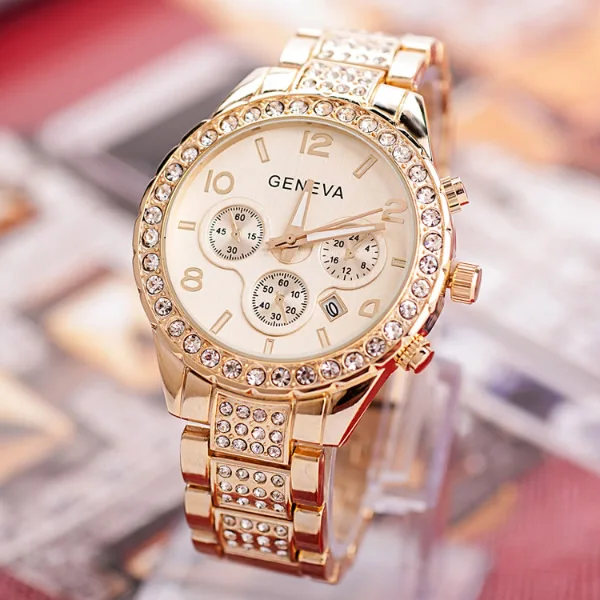 2017 New Womens watches Brand Luxury Diamond Gold Watch Ladies Quartz Wristwatch Woman Clock Relogio Feminino Relojes Mujer
2017 New Womens watches Brand Luxury Diamond Gold Watch Ladies Quartz Wristwatch Woman Clock Relogio Feminino Relojes Mujer
