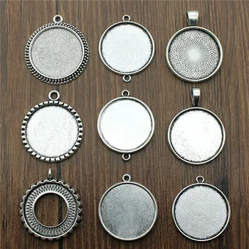10pcs 25mm Inner Size Round Glass Cabochon Base Setting Silver Color For Jewelry Making Fm4029
10pcs 25mm Inner Size Round Glass Cabochon Base Setting Silver Color For Jewelry Making Fm4029