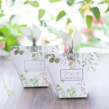 100 Pcs Green Leaves Forest Style Gift Bags Wedding Favors Candy Box Bomboniera Sachet Party Supplies Gift Box Candy Bags
100 Pcs Green Leaves Forest Style Gift Bags Wedding Favors Candy Box Bomboniera Sachet Party Supplies Gift Box Candy Bags