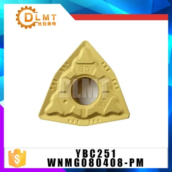 10PCS/set WNMG080408-PM YBC251 Tungsten Carbide Insert Turning Blades CNC Carbide blade Processing
10PCS/set WNMG080408-PM YBC251 Tungsten Carbide Insert Turning Blades CNC Carbide blade Processing