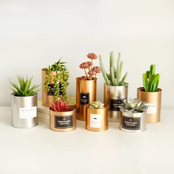 Metal Flower Pot Succulent Iron Storage Container Metal Crafts Decorative Garden Artificial Flower Pot Rose Gold Silver Black 27
Metal Flower Pot Succulent Iron Storage Container Metal Crafts Decorative Garden Artificial Flower Pot Rose Gold Silver Black 27