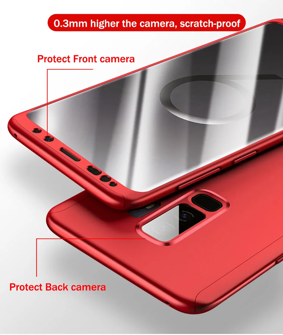 YAMIZOO s7 s8 Case For Samsung Galaxy s7 Edge Case Luxury 360 Full Cover Phone Cases For Samsung Galaxy s8 s9 Plus Case Note 8 (3)