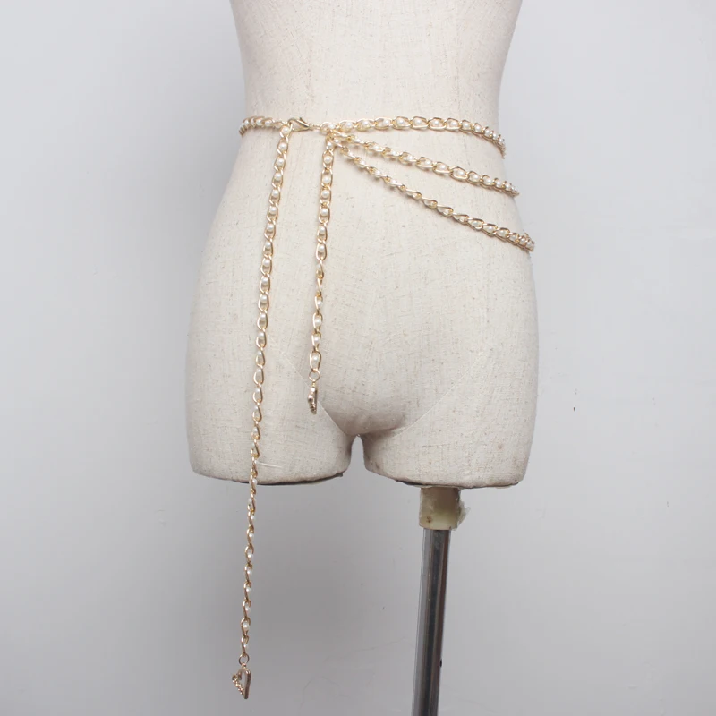2019 New Fashion Luxury Women Pearl Belts Metal Tassel Gold Chain Belt Long Pendant Dress Silver Belt Beads Straps Accessories
2019 New Fashion Luxury Women Pearl Belts Metal Tassel Gold Chain Belt Long Pendant Dress Silver Belt Beads Straps Accessories