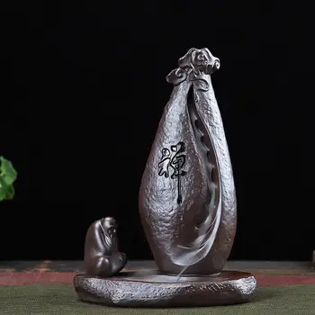 Zen Road Backflow Incense Burner Smoke Waterfall Incense Holder Meditation Old Man Ceramic Censer Mountain River Incense Crafts
Zen Road Backflow Incense Burner Smoke Waterfall Incense Holder Meditation Old Man Ceramic Censer Mountain River Incense Crafts