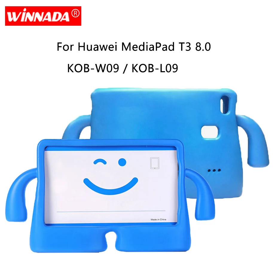 Tablet case for Huawei MediaPad T3 8.0 EVA shockproof cover nontoxic coque Children handheld funda for huawei T3-8 KOB-W09 / L09
Tablet case for Huawei MediaPad T3 8.0 EVA shockproof cover nontoxic coque Children handheld funda for huawei T3-8 KOB-W09 / L09