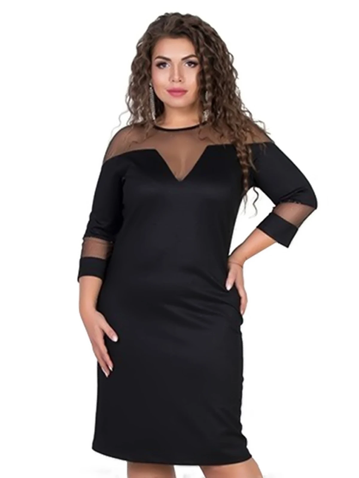Wipalo 5XL 6XL Plus Size Women Summer Autumn Elegant Party Dress Female Large Size Formal Dress O Neck Knee-Length Vestidos
Wipalo 5XL 6XL Plus Size Women Summer Autumn Elegant Party Dress Female Large Size Formal Dress O Neck Knee-Length Vestidos