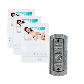 XinSiLu Home Security 4.3"TFT Monitor LCD Color Video DoorPhone Intercom Waterproof Night Vision 700 TVL Camera Waterproof Cover
XinSiLu Home Security 4.3"TFT Monitor LCD Color Video DoorPhone Intercom Waterproof Night Vision 700 TVL Camera Waterproof Cover