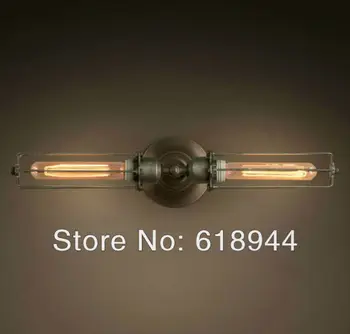 Double Heads Vintage Style Wall Lamp with Edison Light Bulb, Antique Wall Mounted Lights for Home 110V-240V bedroom wall light
Double Heads Vintage Style Wall Lamp with Edison Light Bulb, Antique Wall Mounted Lights for Home 110V-240V bedroom wall light