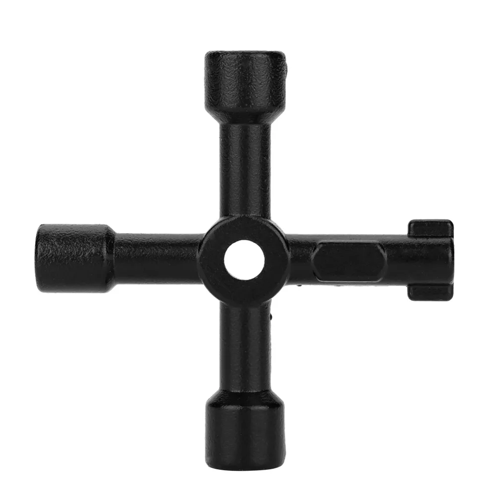 4 Way Multi-functional Universal Key Zinc Alloy Plumbers Electricians Valve Tools Black New
4 Way Multi-functional Universal Key Zinc Alloy Plumbers Electricians Valve Tools Black New