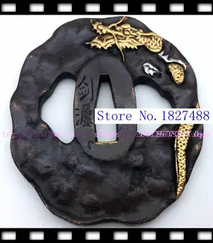 Free Shipping Japanese katana Copper Tsuba WAKIZASHI Sword Accessories @Dragon Design
Free Shipping Japanese katana Copper Tsuba WAKIZASHI Sword Accessories @Dragon Design