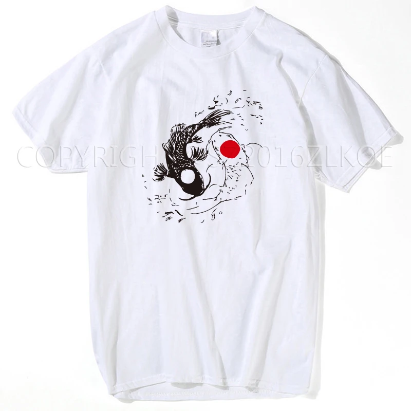 Vintage Tees Funny O-Neck Two Koi Fish t shirt japanese yin yang carp Short-Sleeve Mens 2019 summer white top T Shirt
Vintage Tees Funny O-Neck Two Koi Fish t shirt japanese yin yang carp Short-Sleeve Mens 2019 summer white top T Shirt