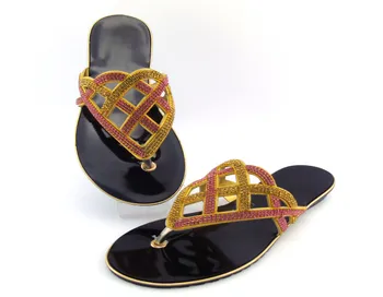 Nigeria Style Rhinestone Slipper Low Heels Shoes Africa Summer Woman Causal Shoes For Party Size 37-43 Wholesale ABS1112
Nigeria Style Rhinestone Slipper Low Heels Shoes Africa Summer Woman Causal Shoes For Party Size 37-43 Wholesale ABS1112