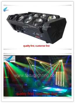 RGBW 4 in 1 lyre 8x10W LED Spider Beam Moving Head Stage Lighting DJ Disco Light
RGBW 4 in 1 lyre 8x10W LED Spider Beam Moving Head Stage Lighting DJ Disco Light