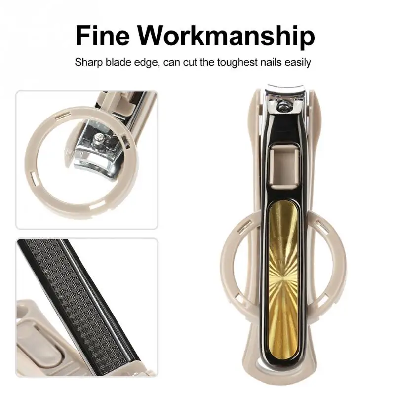 Stainless Steel Large Toe Nail Clipper Cutter Professional Manicure Trimmer with Magnifying Glass High Quality Manicure Tool
Stainless Steel Large Toe Nail Clipper Cutter Professional Manicure Trimmer with Magnifying Glass High Quality Manicure Tool
