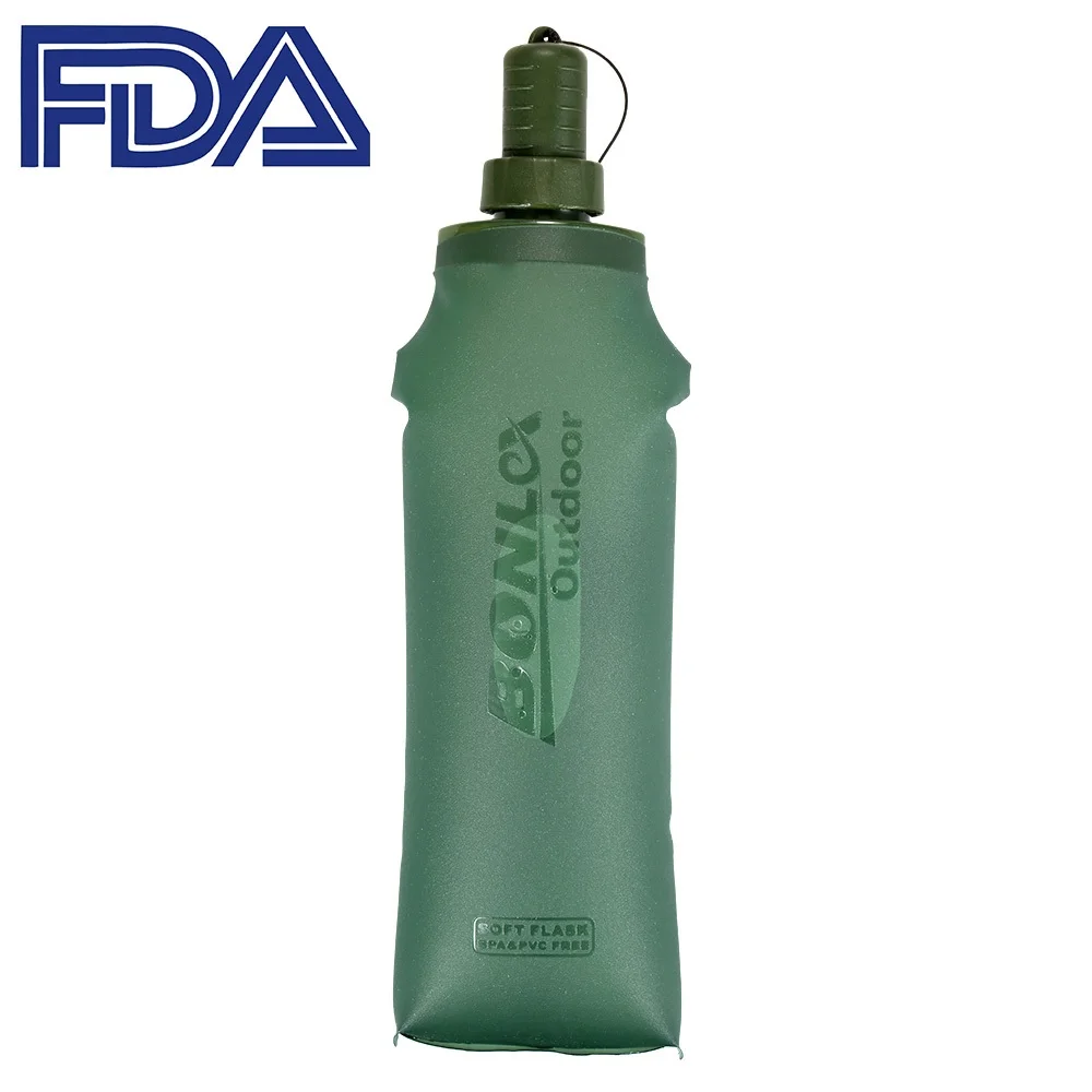250ml 500ml TPU Outdoor Sport Bottle Hydro Soft Flask Collapsible Drink Water Bottle for Running Camping Hiking Bicycle Fitness
250ml 500ml TPU Outdoor Sport Bottle Hydro Soft Flask Collapsible Drink Water Bottle for Running Camping Hiking Bicycle Fitness