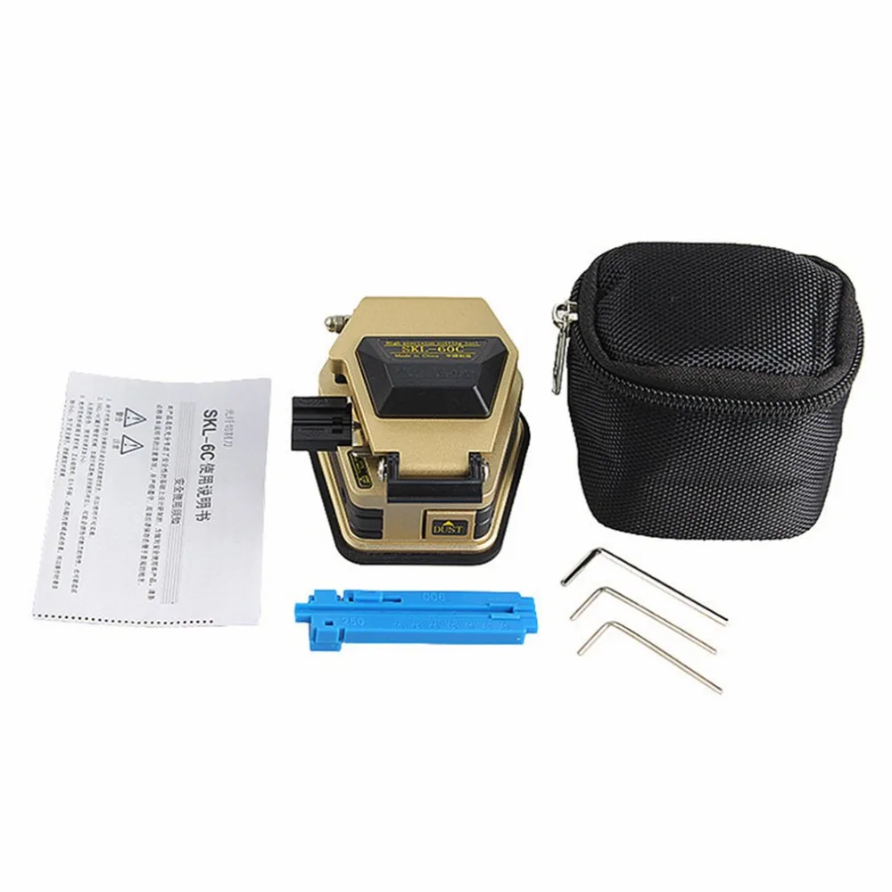 Fault Locator Fiber Optic Stripper Tool Kit with SKL-6C Fiber Cleaver Optical Power Meter 10mW Visual
Fault Locator Fiber Optic Stripper Tool Kit with SKL-6C Fiber Cleaver Optical Power Meter 10mW Visual