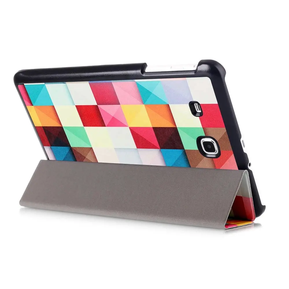 For Samsung Tab E 9.6 Case New Fashion Colorful Painting PU Leather Cover Cases for Samsung Galaxy Tab E9.6 INCH SM-T560 T561
For Samsung Tab E 9.6 Case New Fashion Colorful Painting PU Leather Cover Cases for Samsung Galaxy Tab E9.6 INCH SM-T560 T561