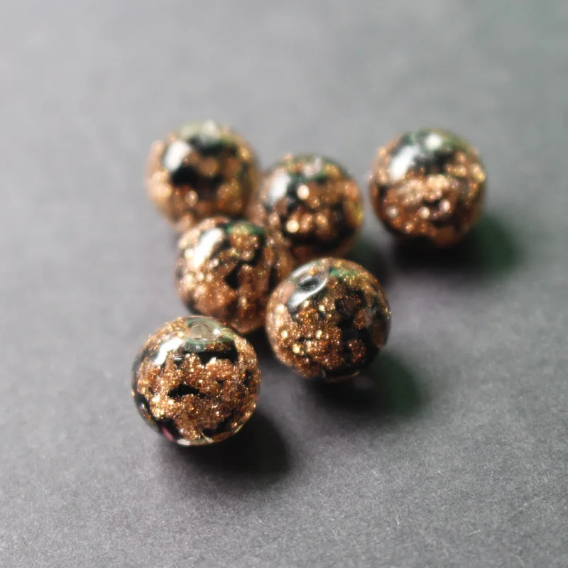 10pcs/lot 10mm Lampwork Glass Beads Glass Boutique beads Black Color With Shinning Sand for earring necklace making
10pcs/lot 10mm Lampwork Glass Beads Glass Boutique beads Black Color With Shinning Sand for earring necklace making