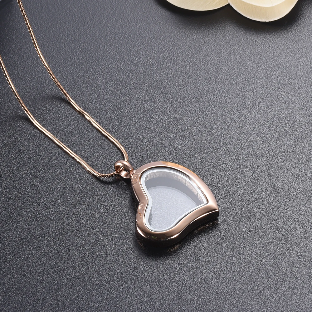 IJD9966 Glass Living Memory Locket Heart Shaped Crystal Pendant Necklace for Ashes,Pet Memorial Ashes Necklace for Women
IJD9966 Glass Living Memory Locket Heart Shaped Crystal Pendant Necklace for Ashes,Pet Memorial Ashes Necklace for Women