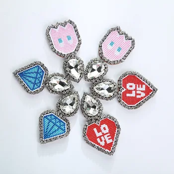 New Arrival Handmade Shourouk Earrings For Women Colorful Gem Beads clip Earrings 357
New Arrival Handmade Shourouk Earrings For Women Colorful Gem Beads clip Earrings 357